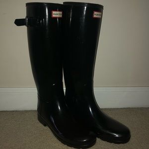Hunter Original Tall Rainboots Black